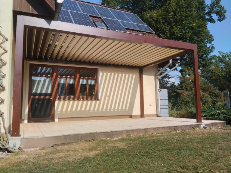 Bioklimatická pergola – ukážka realizácie 6