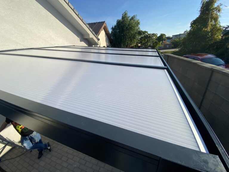 Hliníková pergola – ukážka realizácie 4