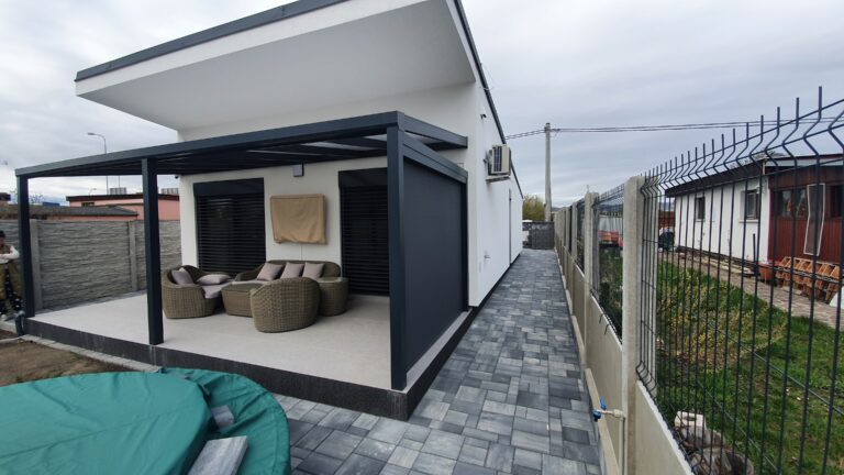 Hliníková pergola – ukážka realizácie 5